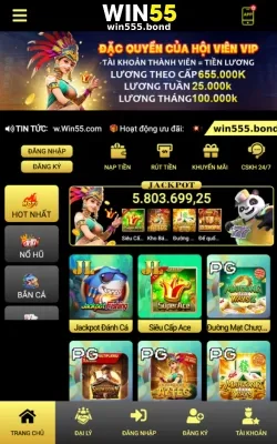 TẢI APP Ứng dụng WIN555